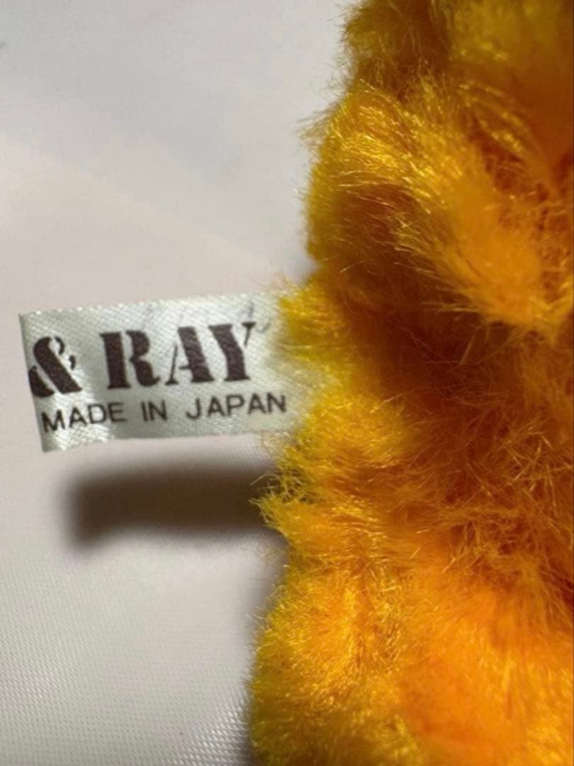 日本製　子犬のるーくオレンジ　COMO&RAY 平成　レトロ