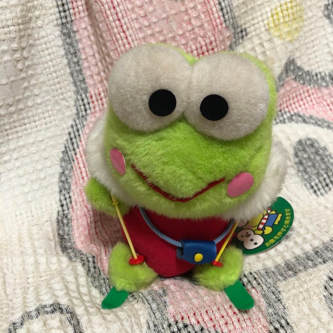 サンリオ　平成レトロ　けろけろけろっぴ ぬいぐるみ　正規品　1992 紙タグ付