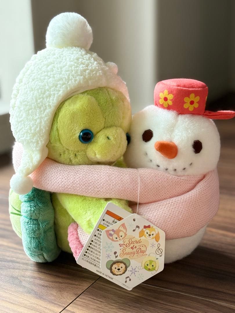 【新品】　オルメル 雪だるま ぬいぐるみ シークレットオブスノーウィーデイ