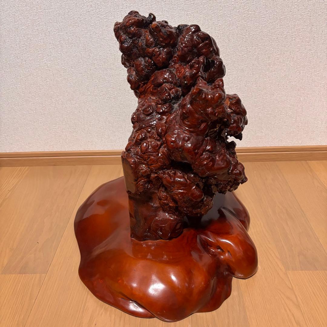 木の瘤　オブジェ　置物　天然木　自然木　木瘤　レア物　異形　インテリア　和風