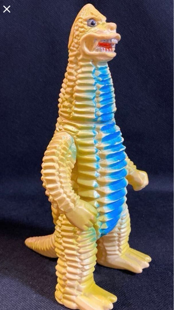 当時物　マルザン.マルサン　レッドキング　ソフビ