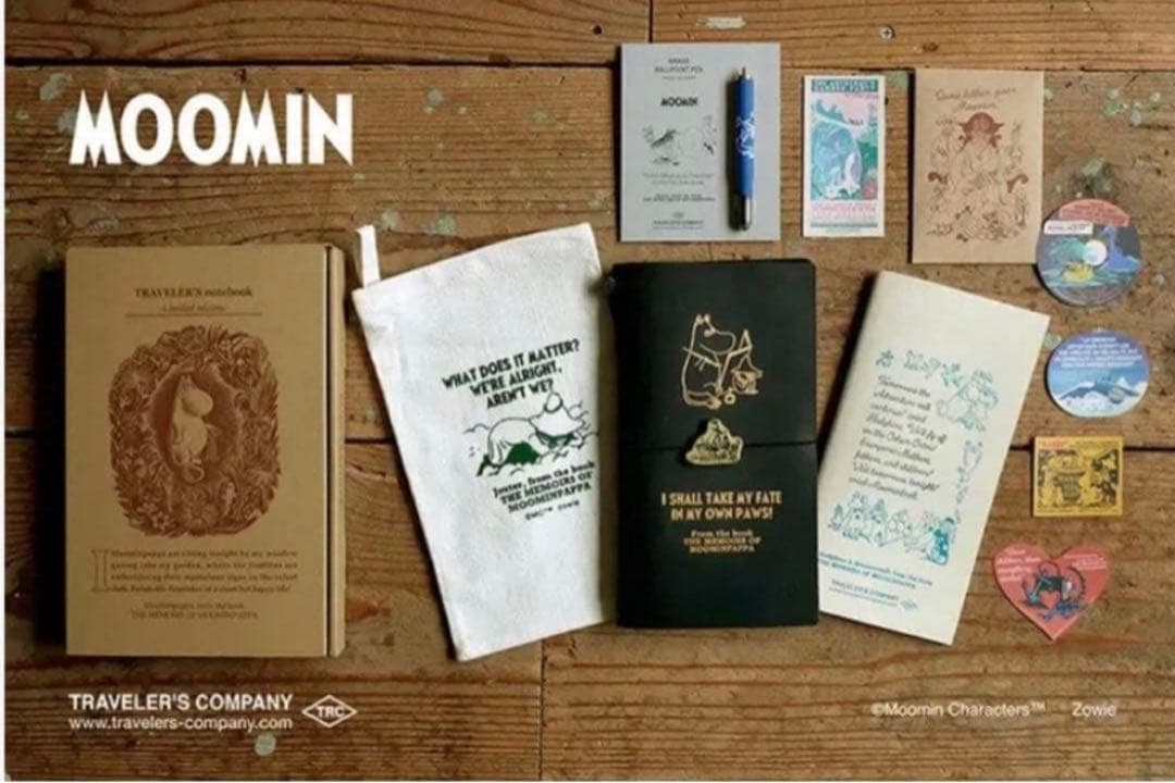 新品 トラベラーズノート 限定セット MOOMIN パパの思い出 ムーミン