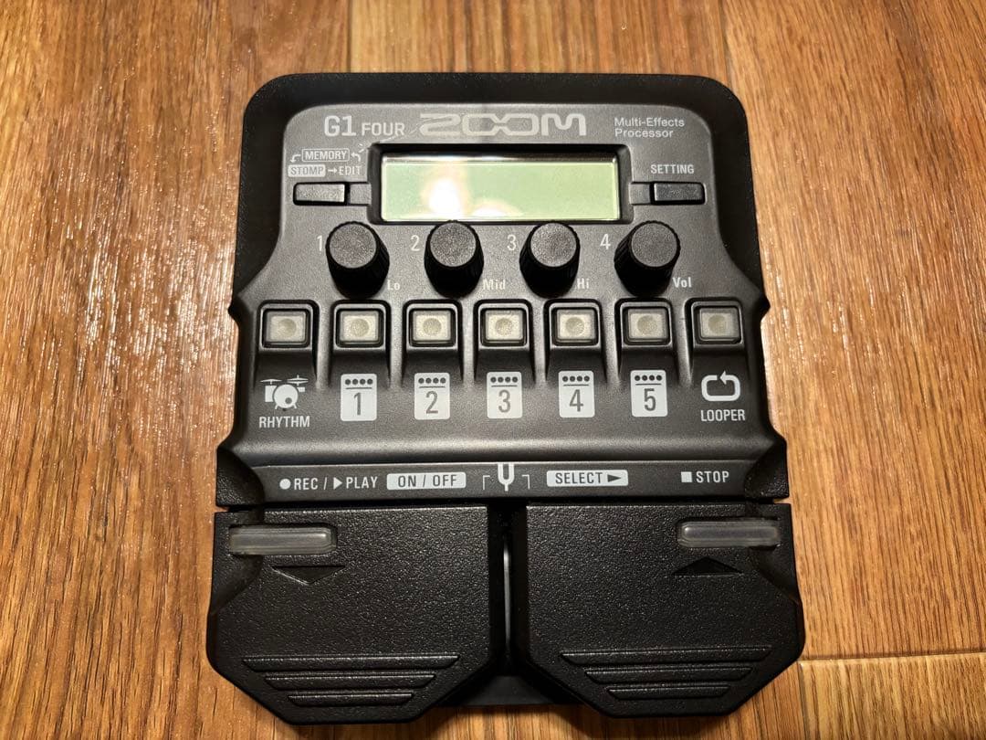 ZOOM G1X FOUR ギターエフェクター ACアダプター付