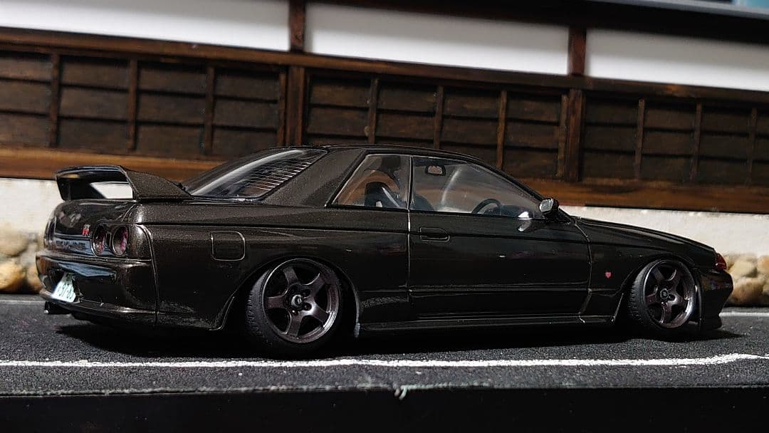 1/24 タミヤ スカイライン r32 完成品