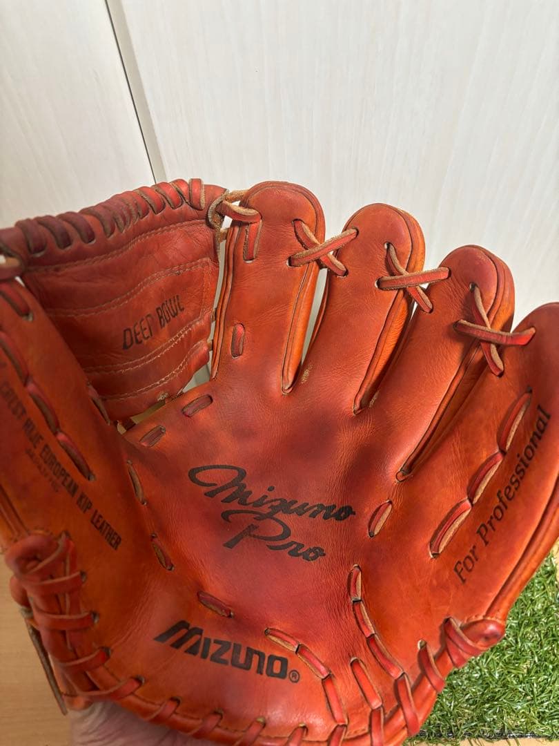 プロ支給品　実使用　日本製　ミズノプロ 内野手　Mマーク　ミズノ　ビックM