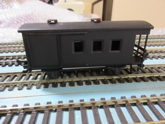 鉄道模型（HOゲージ） ミニ 無蓋貨車列車セット （金属製・カツミ/エンドウ製）