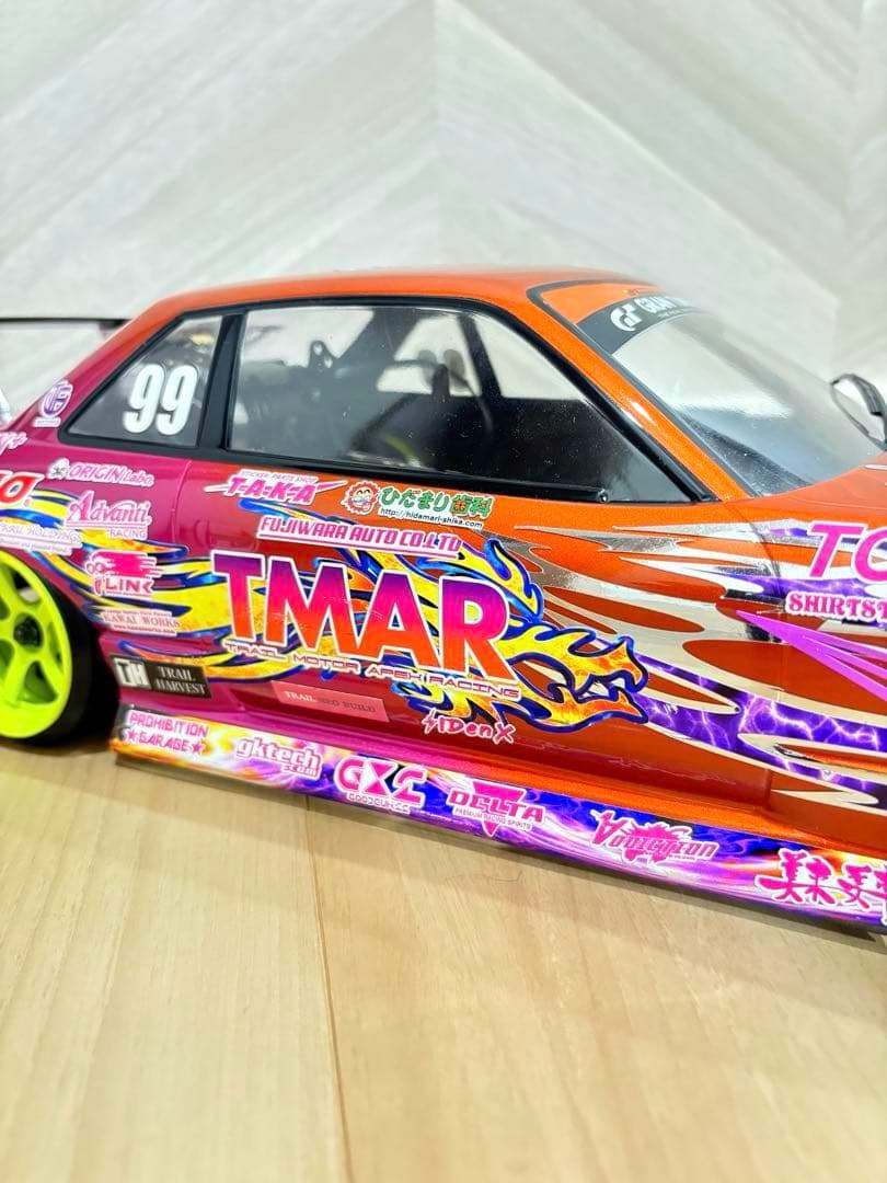 ラジコン　ボディ　シルビア　Ｓ１３　中村直樹