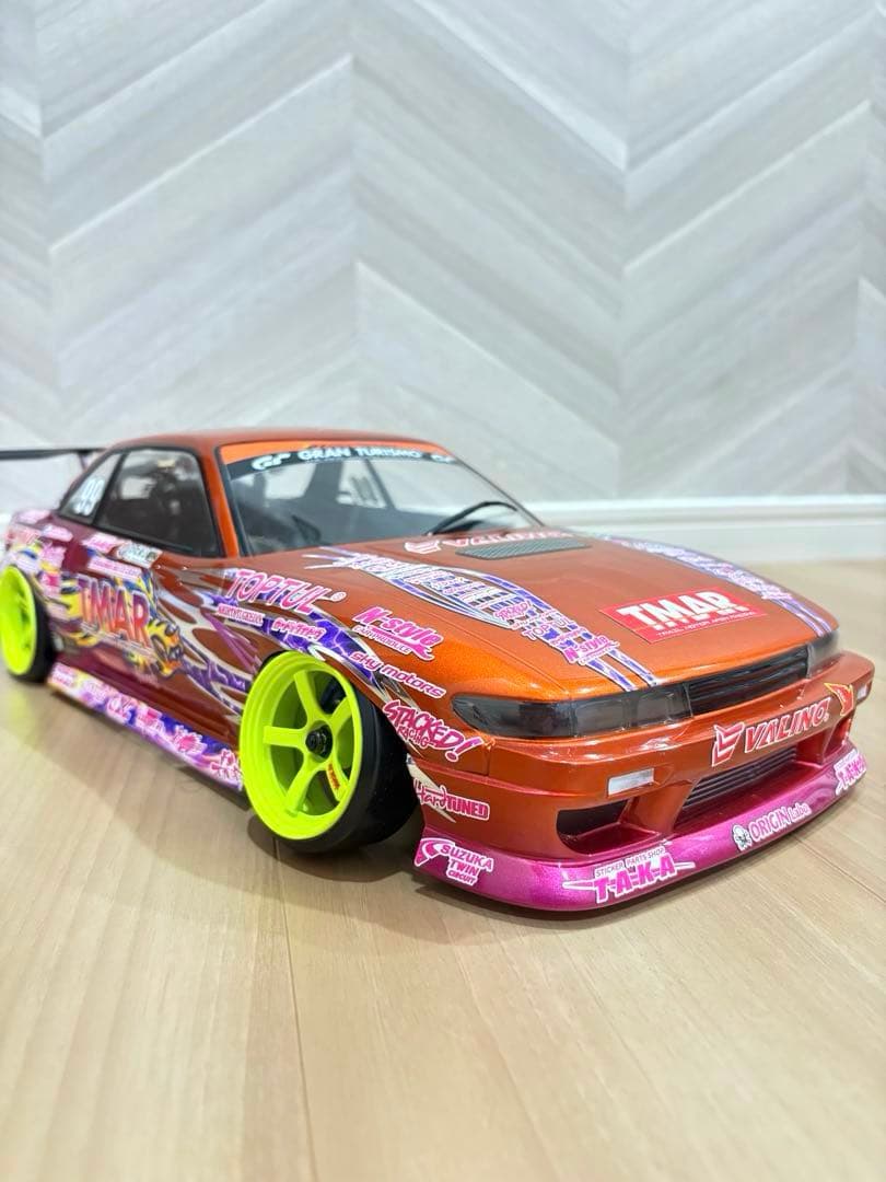 ラジコン　ボディ　シルビア　Ｓ１３　中村直樹