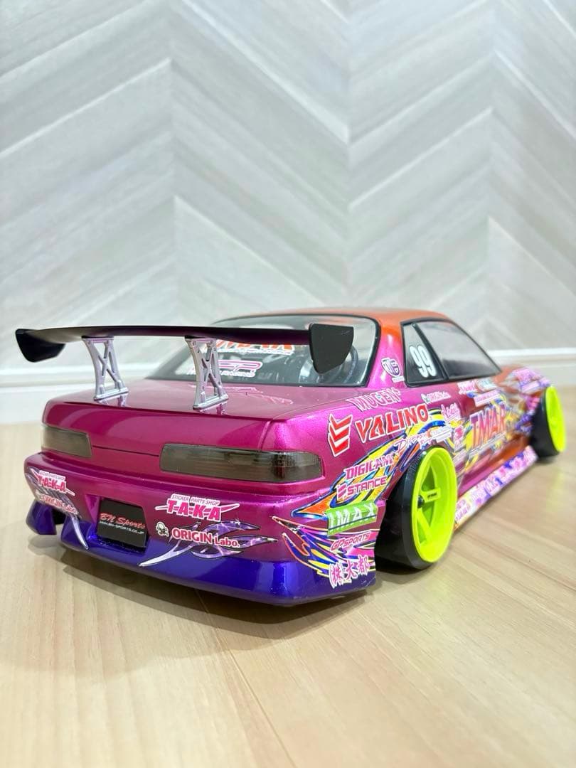 ラジコン　ボディ　シルビア　Ｓ１３　中村直樹