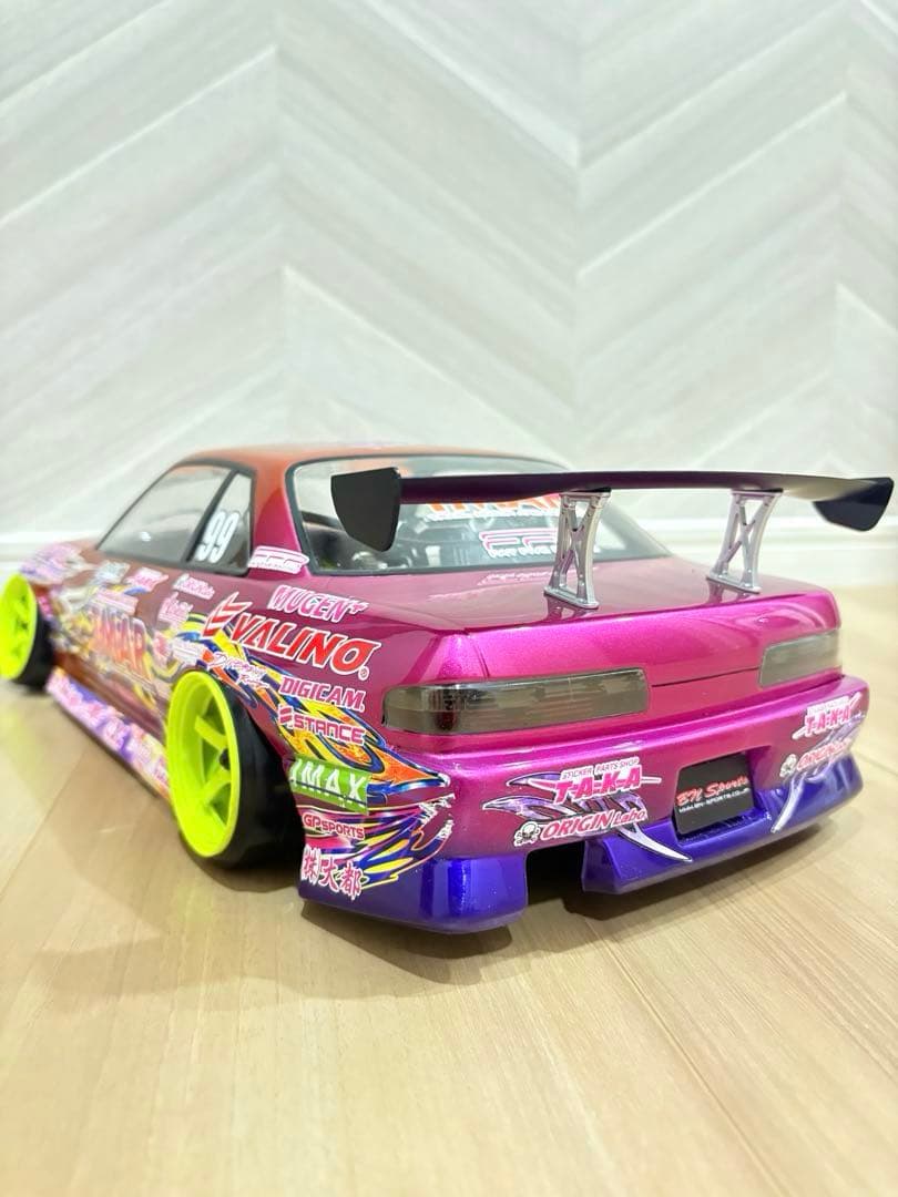 ラジコン　ボディ　シルビア　Ｓ１３　中村直樹