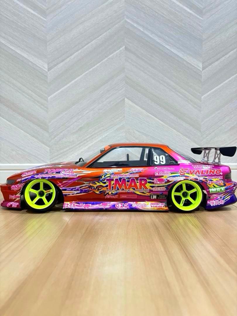 ラジコン　ボディ　シルビア　Ｓ１３　中村直樹