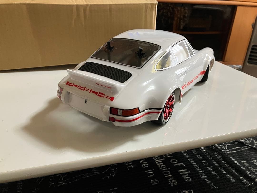 タミヤBT01 ポルシェ911カレラRSR2.8 オプションく組み込み