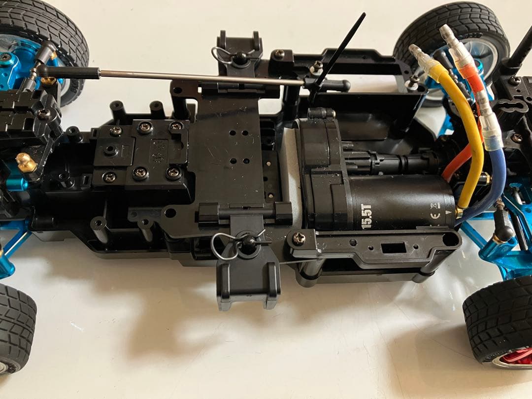 タミヤBT01 ポルシェ911カレラRSR2.8 オプションく組み込み