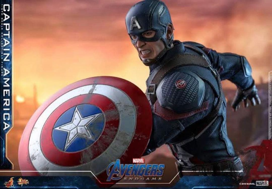 ホットトイズ：キャプテン・アメリカ（アベンジャーズ／エンドゲーム）1/6スケール