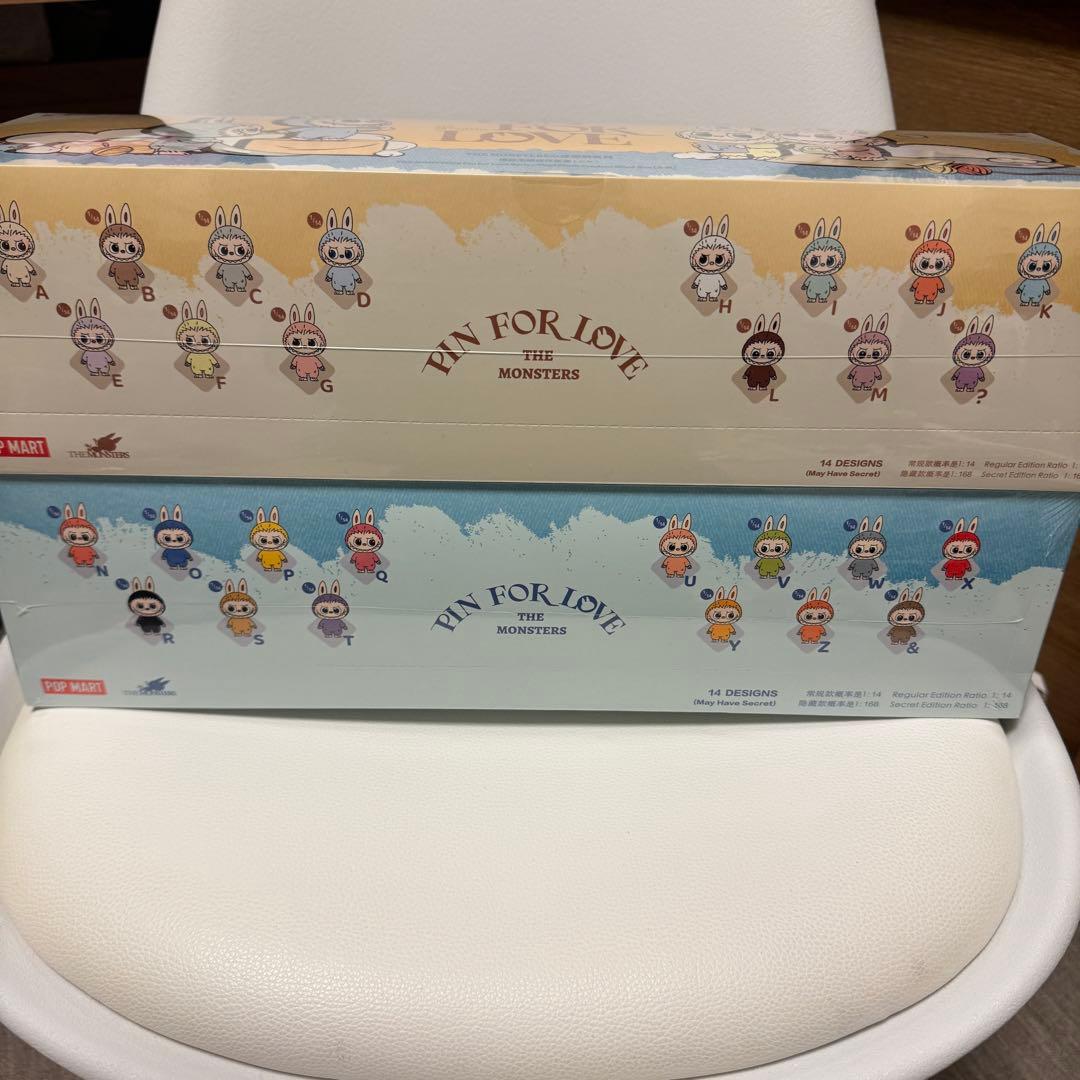 イニシャルラブブ PIN FOR LOVE アソートボックス2箱MONSTERS