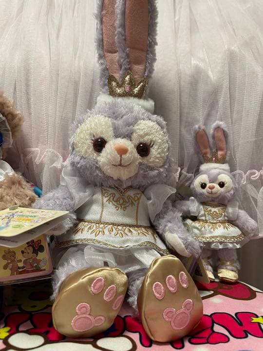 上海ディズニーランド　ステラルーSSとキーチェーン2点セット　ぬいぐるみ