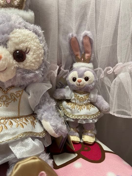 上海ディズニーランド　ステラルーSSとキーチェーン2点セット　ぬいぐるみ