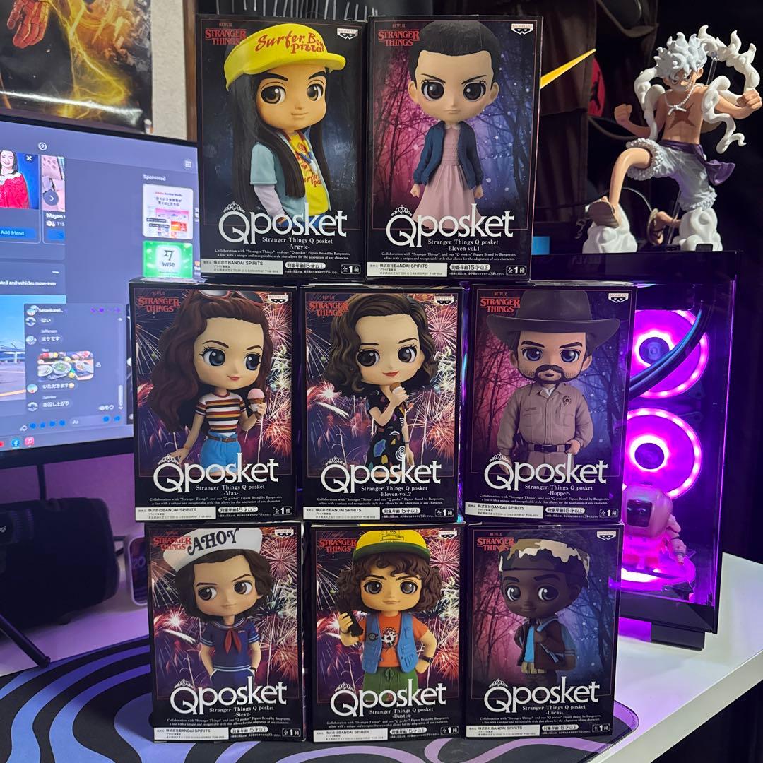 Q posket ストレンジャー・シングス set of 7