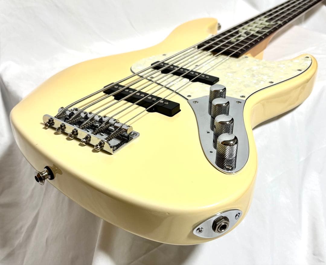 【新品弦張替済】Bacchus 5弦ベース GLOBAL SERIES ジャズベ