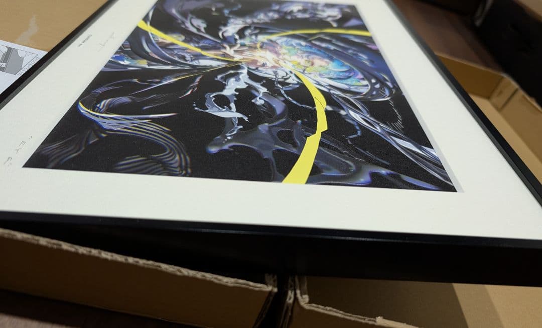米山舞 EYE展 複製原画 ED100 直筆サイン入り