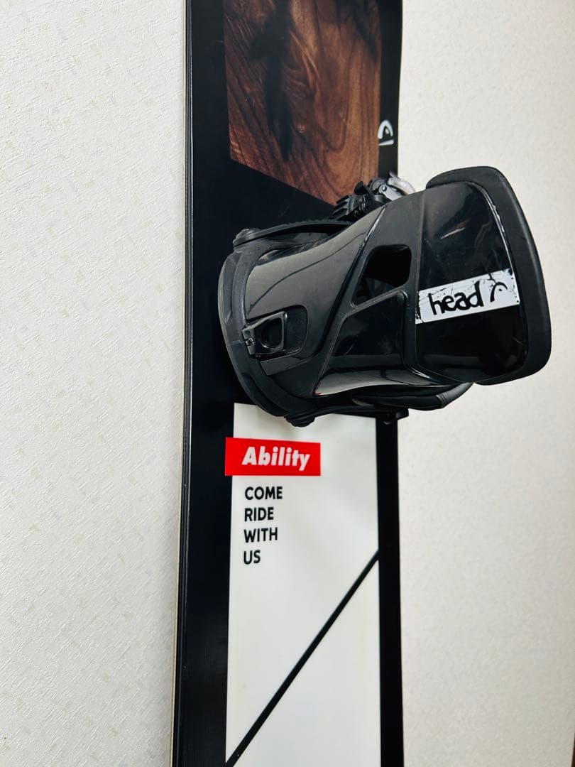 HEAD スノーボード ability 158 ビンディング セット　板　カバー