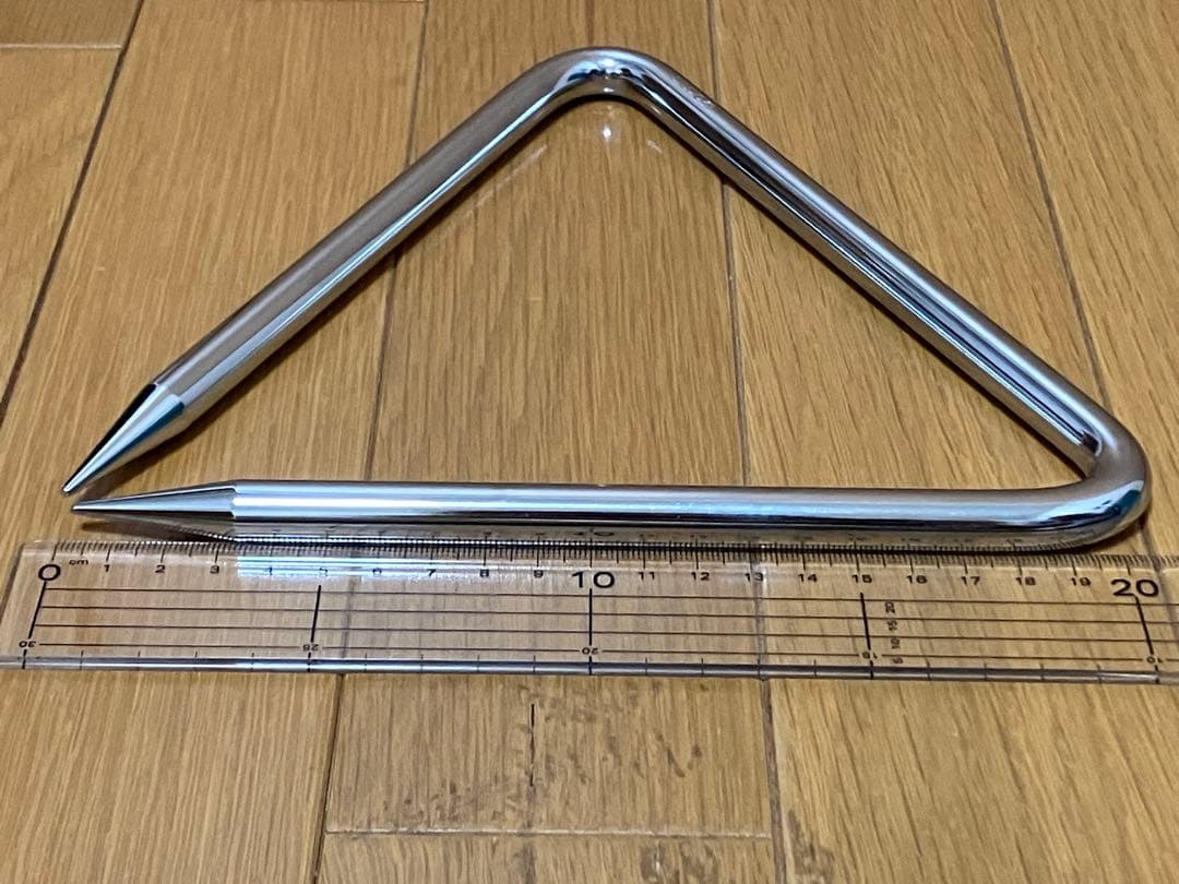 【4点セット】1.トライアングル 2.ケース 3.ホルダー 4.ビーターセット