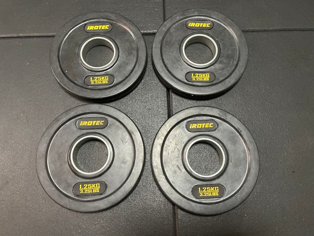 【出品③】IROTECオリンピックプレートオールラバー仕様穴径51mm