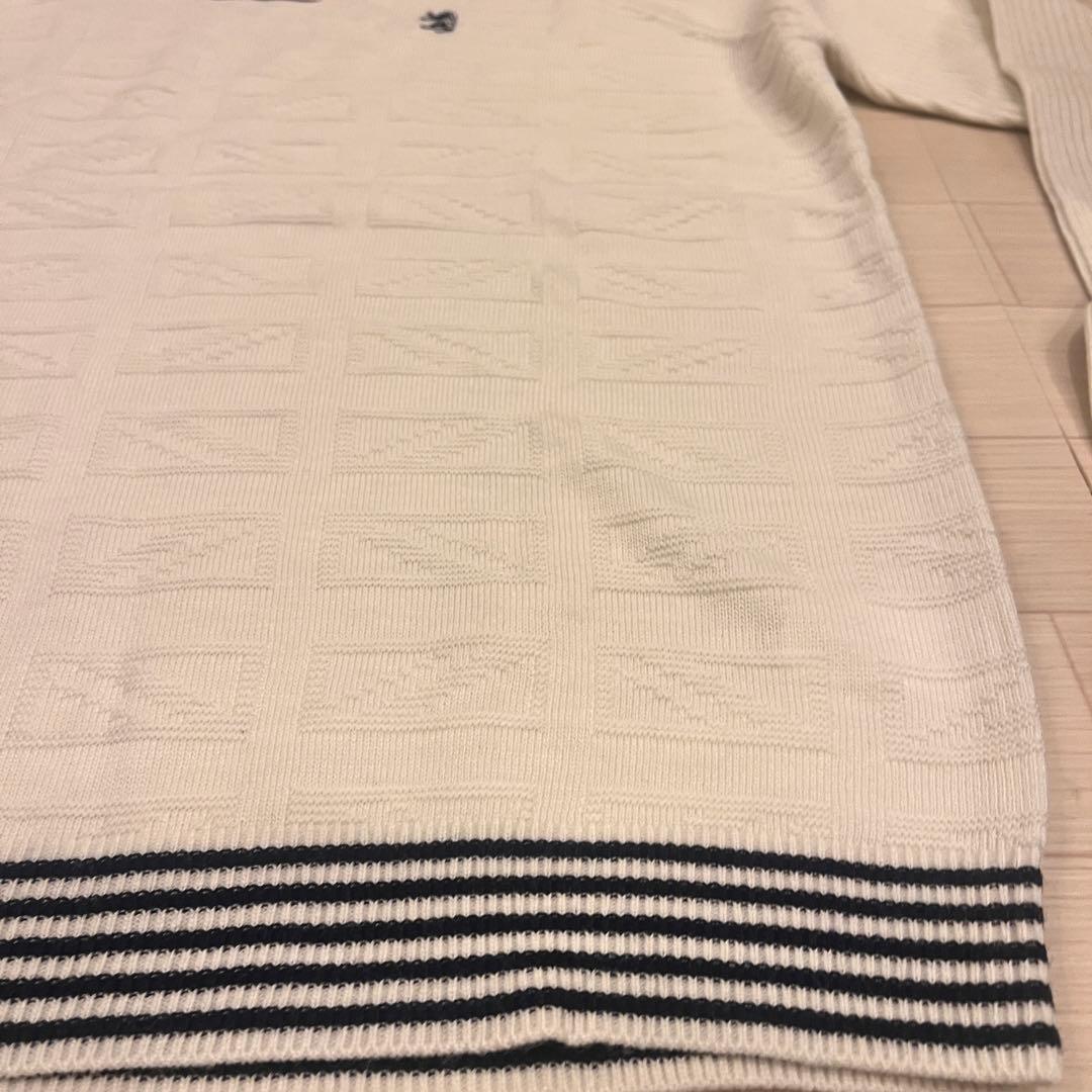 16900円 Admiral モックネックニット XL 白