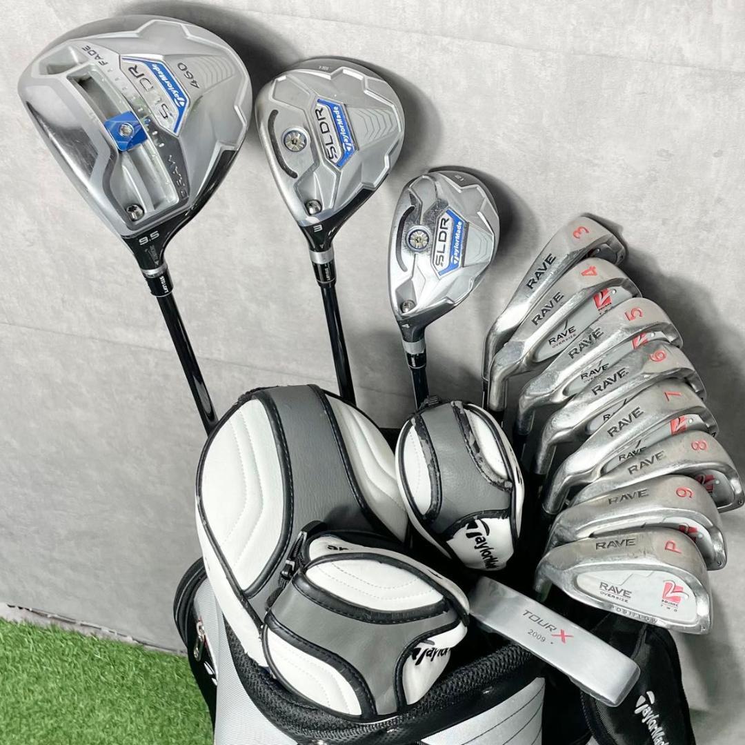【貴重レフティ】テーラーメイド SLDR ゴルフクラブセット 12本 S 左利き