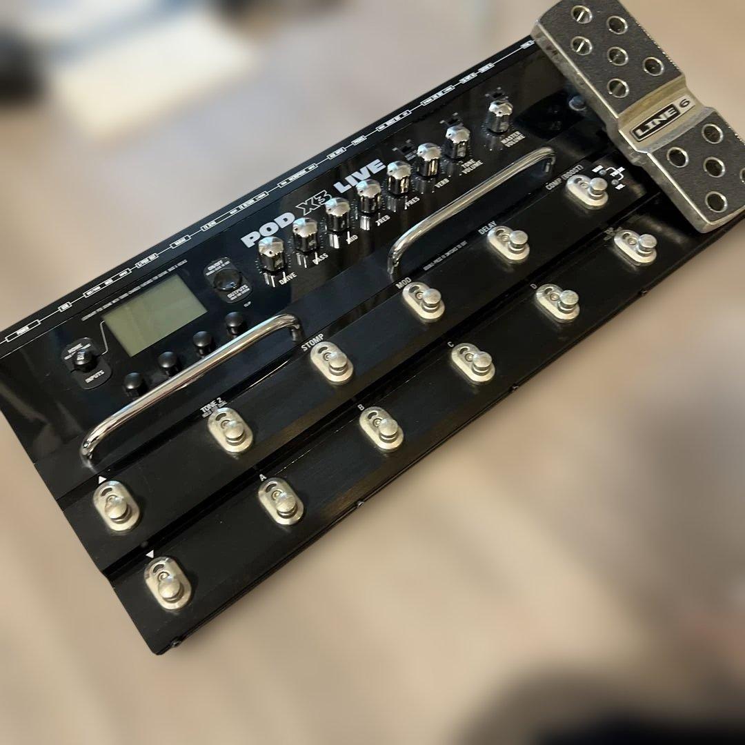 LINE6 POD X3 LIVE マルチエフェクター 通電確認のみ