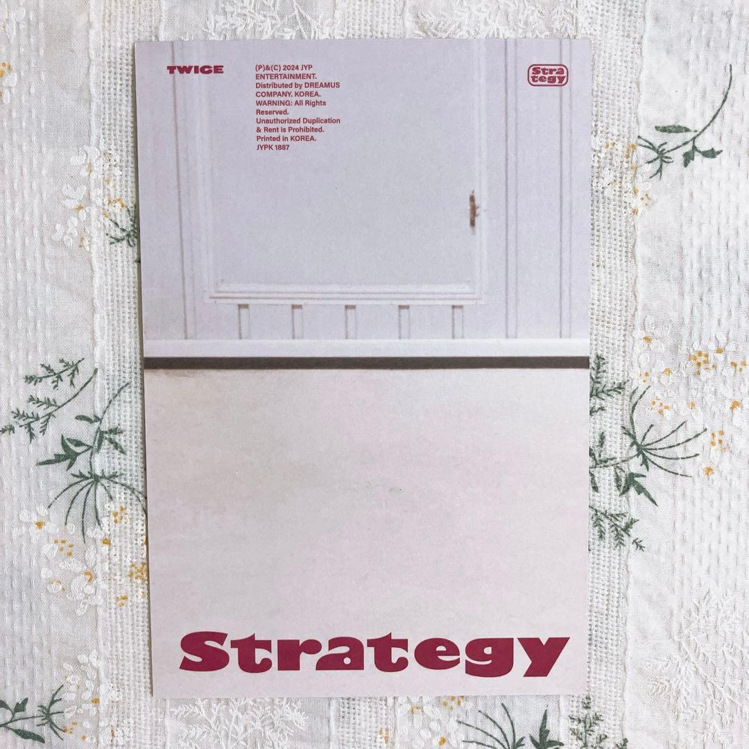 TWICE Strategy 直筆 サイン ポストカード モモUSA限定 カード
