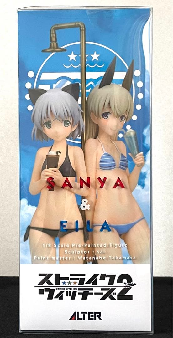 ストライクウィッチーズ2 サーニャ＆エイラ 水着Ver. 1/8　[アルター]