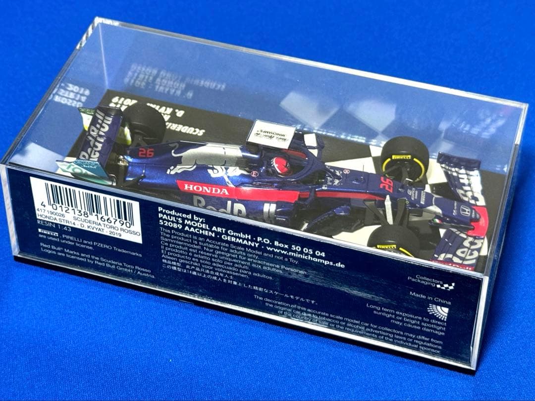 ミニチャンプス トロロッソホンダ STR14 2019 ダニール・クビアト