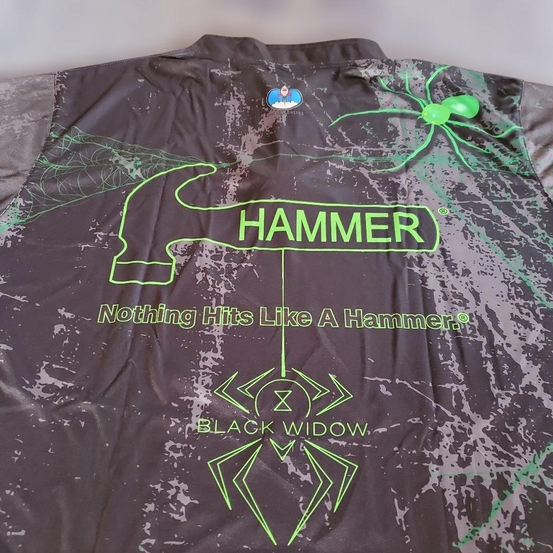 ✨新品✨ボウリングウェア　日本サイズ4XL　ブラックウィドー　ブラック　大きめ