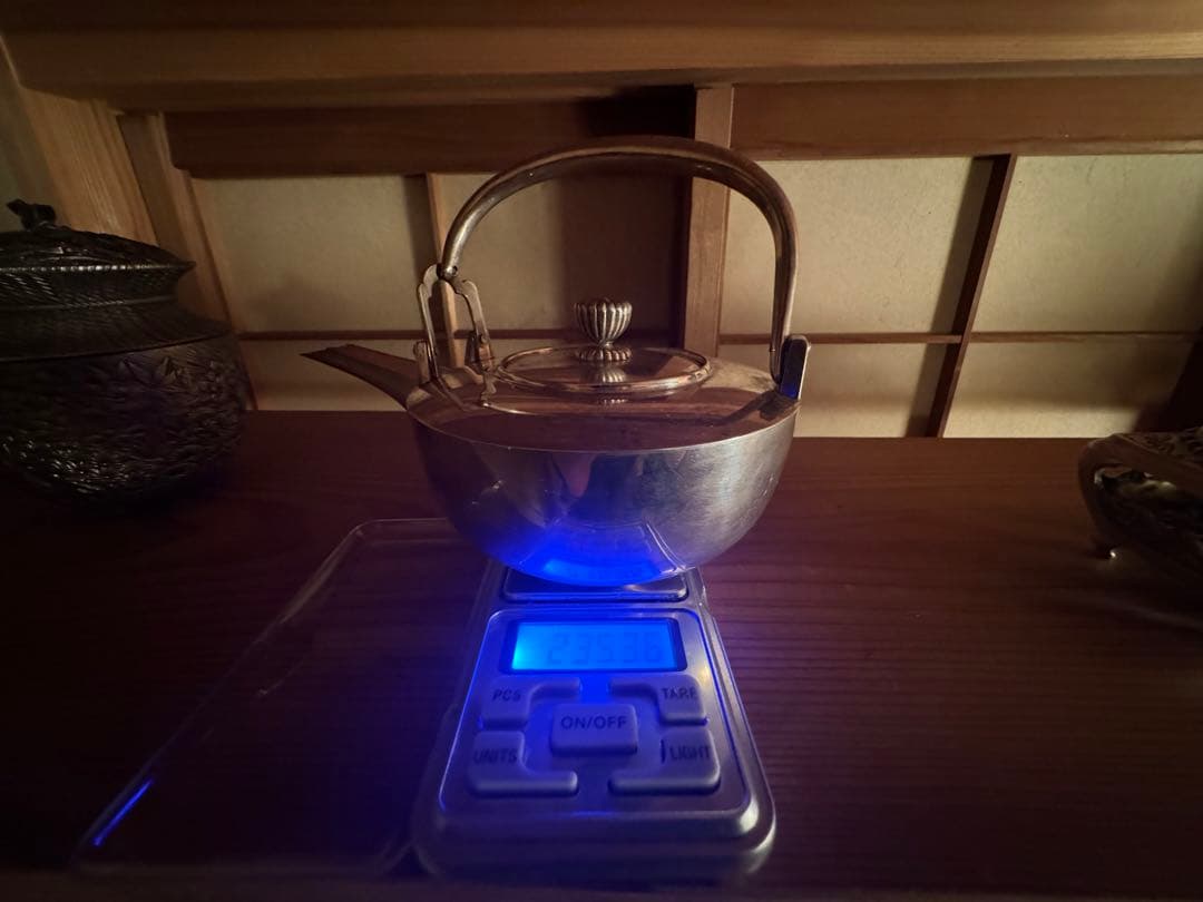 銀製　銚子