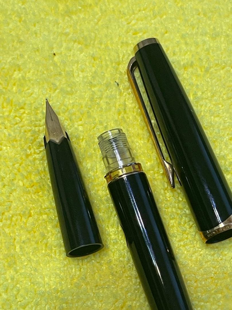MONT BLANC 万年筆 F（細字）121 ペン先 K18 750 18金