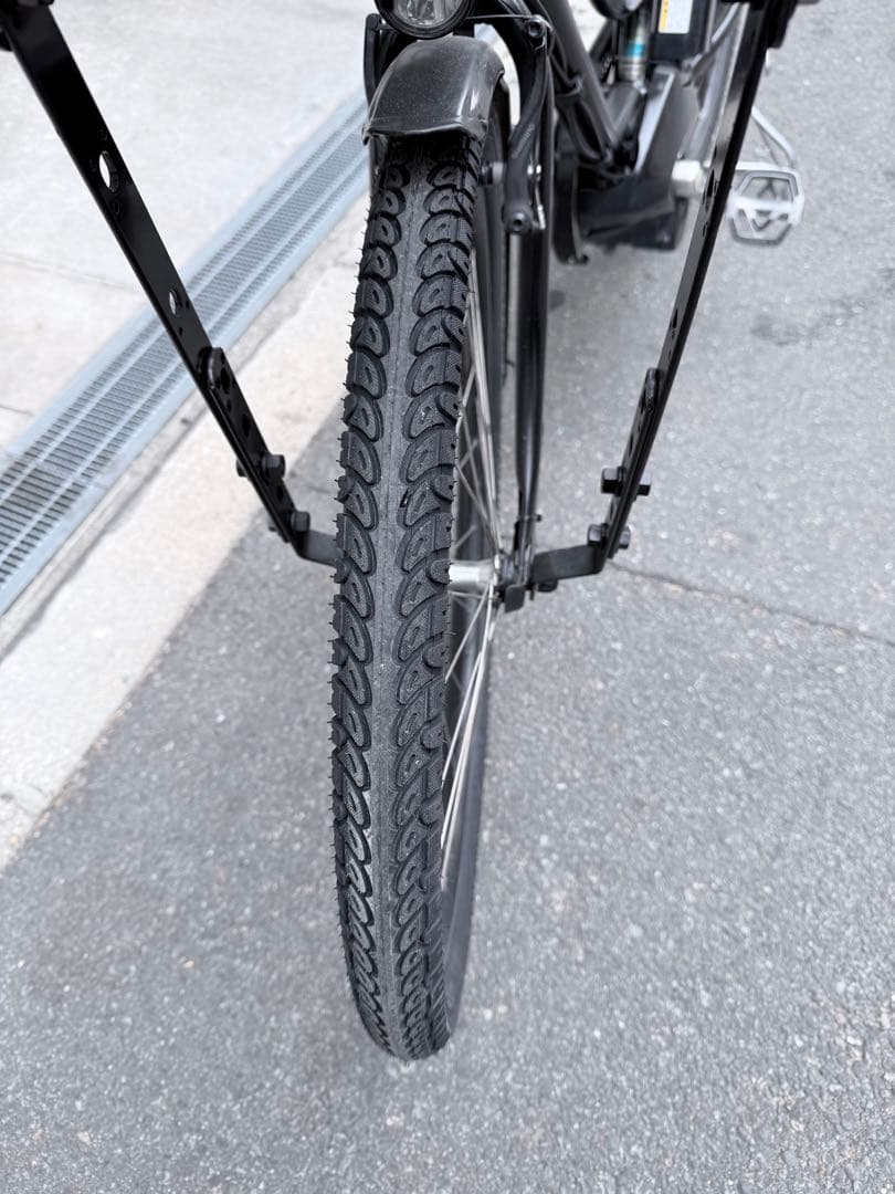 大阪府　ブリヂストン　HYDEE II 電動アシスト自転車 ブラック