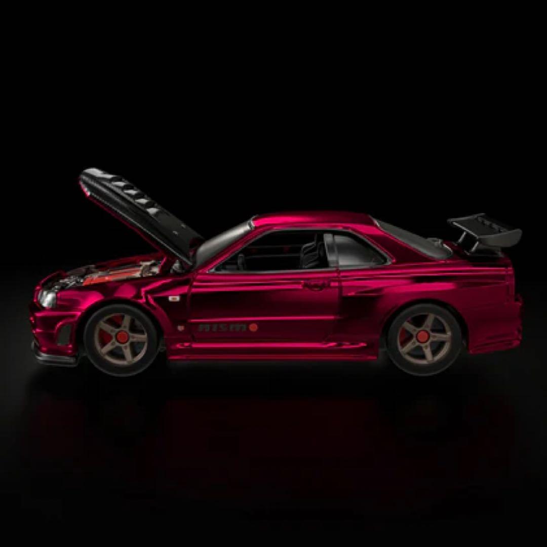 ホットウィール　Nissan Skyline GT-R (BNR34) RLC