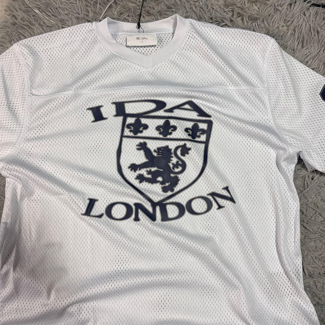 I DA LONDON メッシュシャツ ホワイト