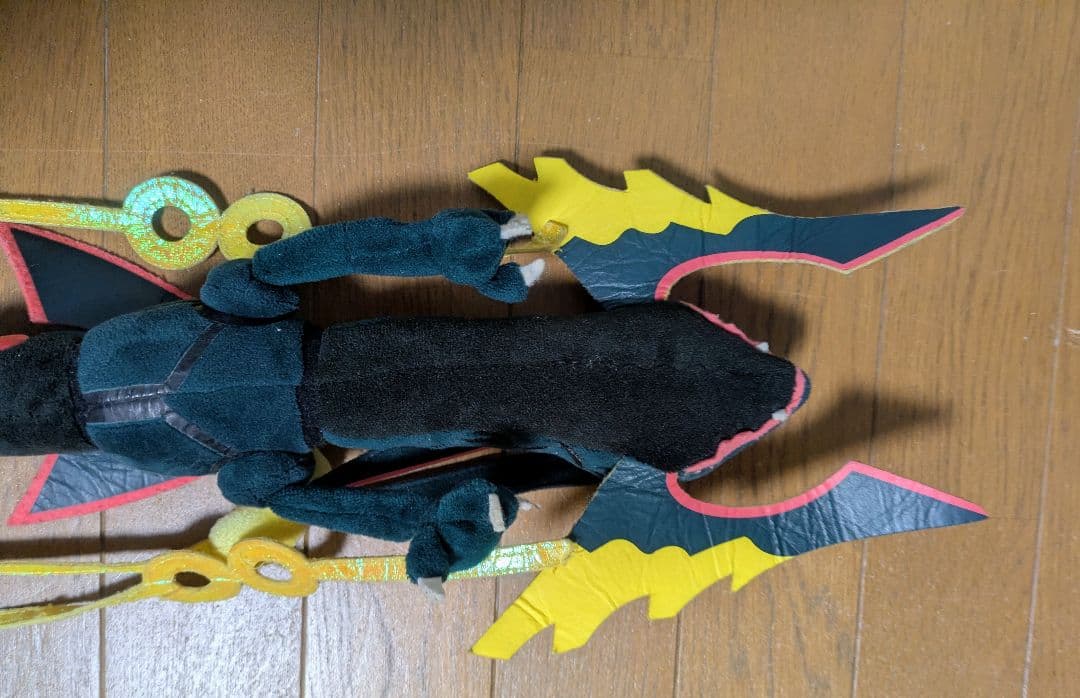 黒いメガレックウザ ぬいぐるみ 限定品