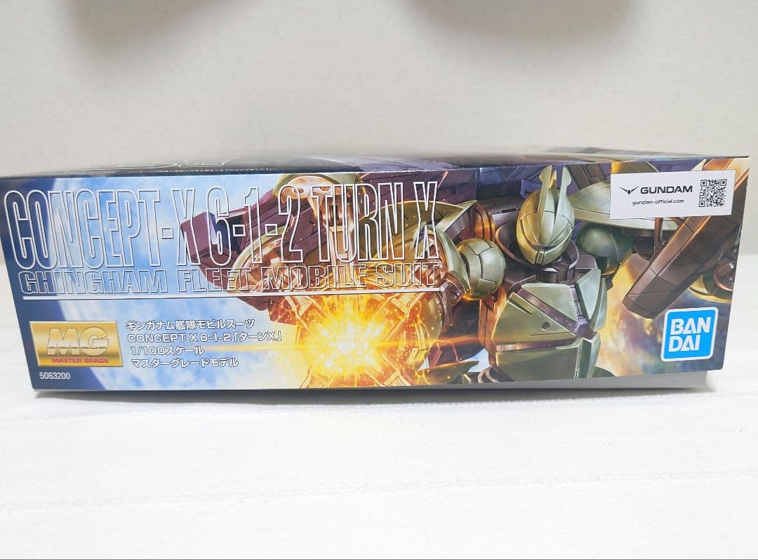 MG 1/100 Concept-X 6-1-2 ターンX 未組立 ガンプラ