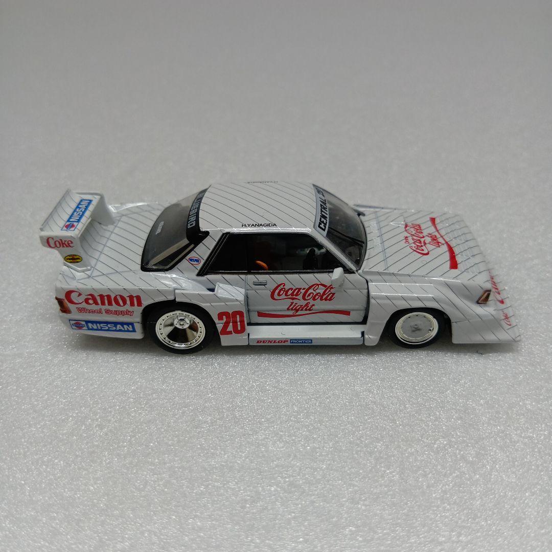 トミーテック 日産 ブルーバード スーパーシルエット ミニカー 1/64