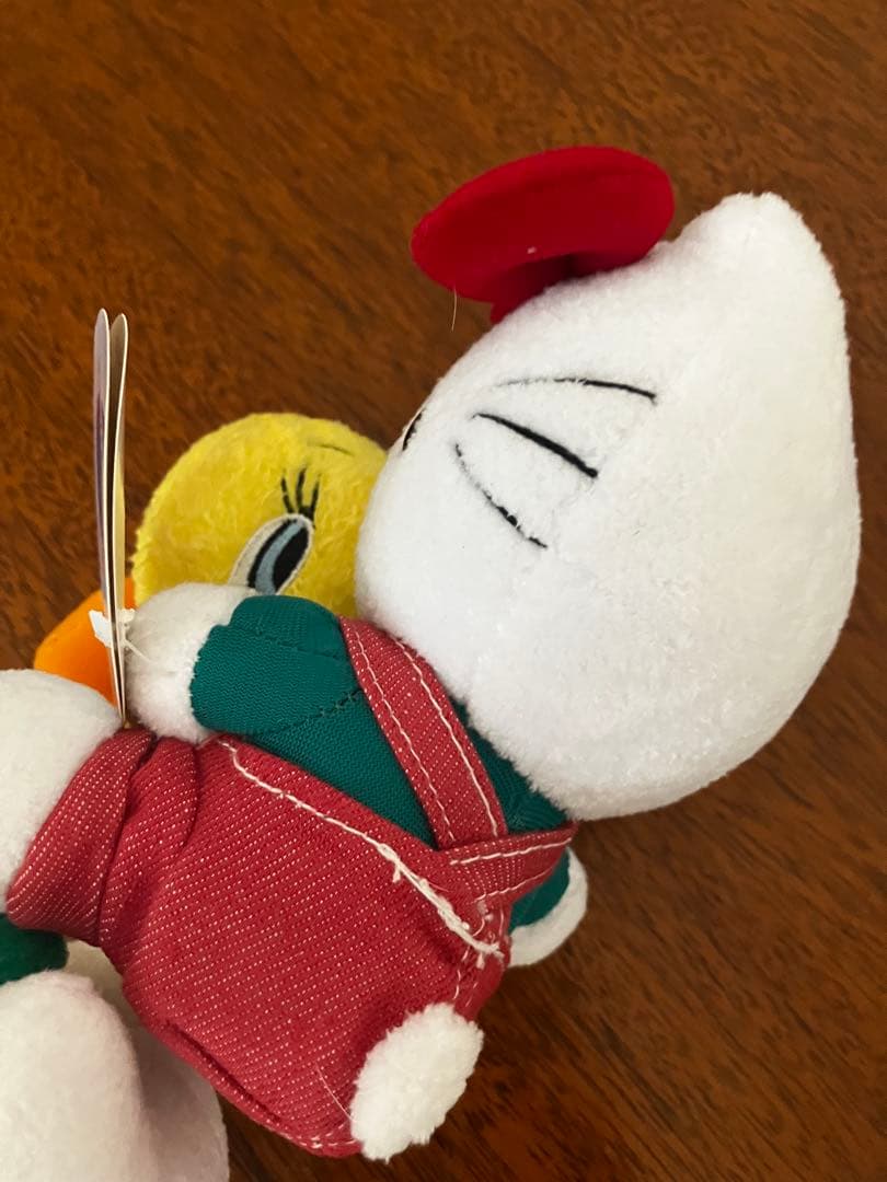 希少 トゥイーティー＆ハローキティコラボ 激レアぬいぐるみ2点セット サンリオ