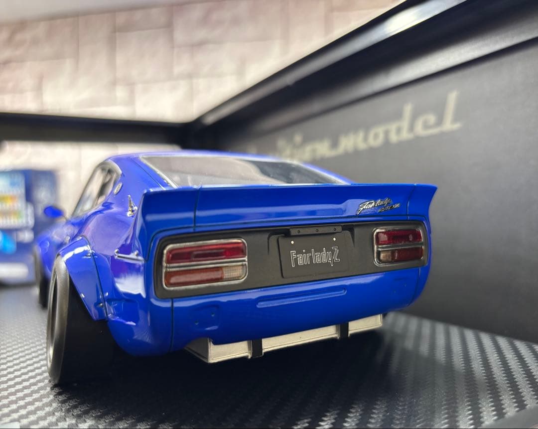1/18ミニカー　イグニッションモデル　240Z フルワークス【新品】ブルー