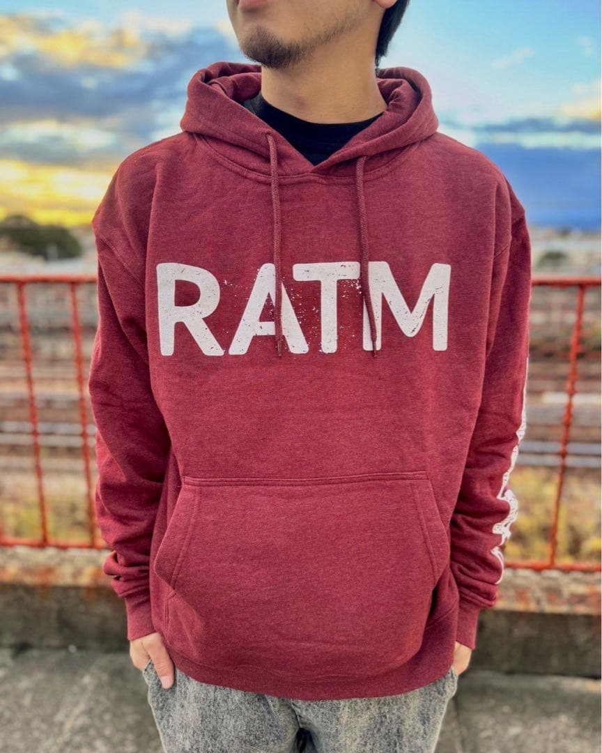 新品未使用 RAGE AGAINST THE MACHINE パーカー Lサイズ