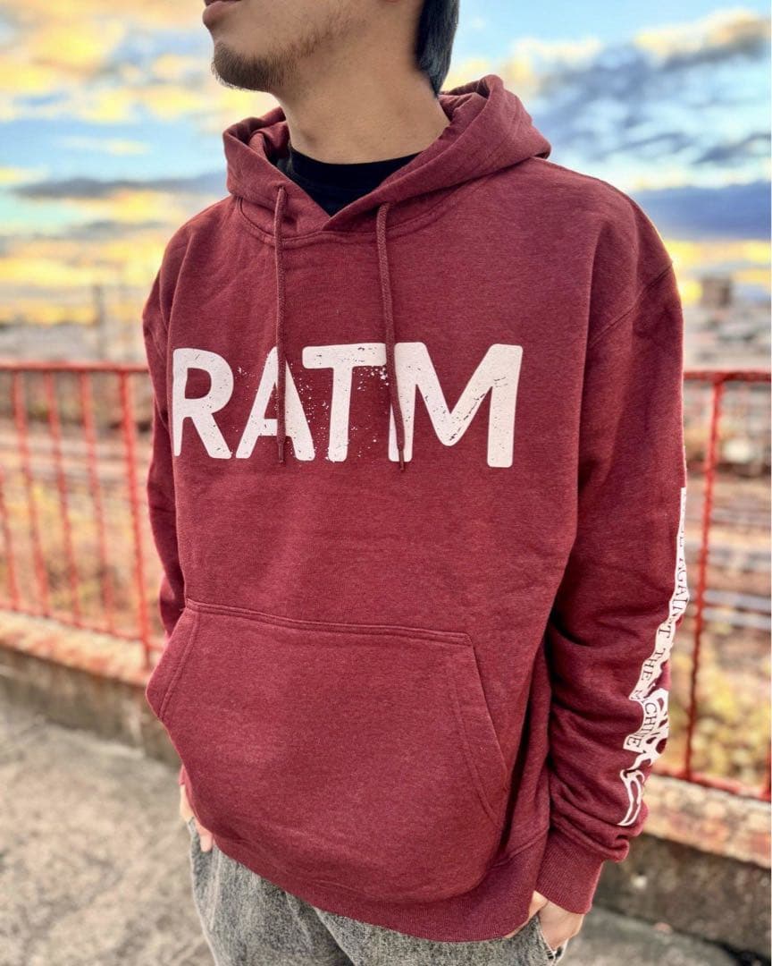 新品未使用 RAGE AGAINST THE MACHINE パーカー Lサイズ