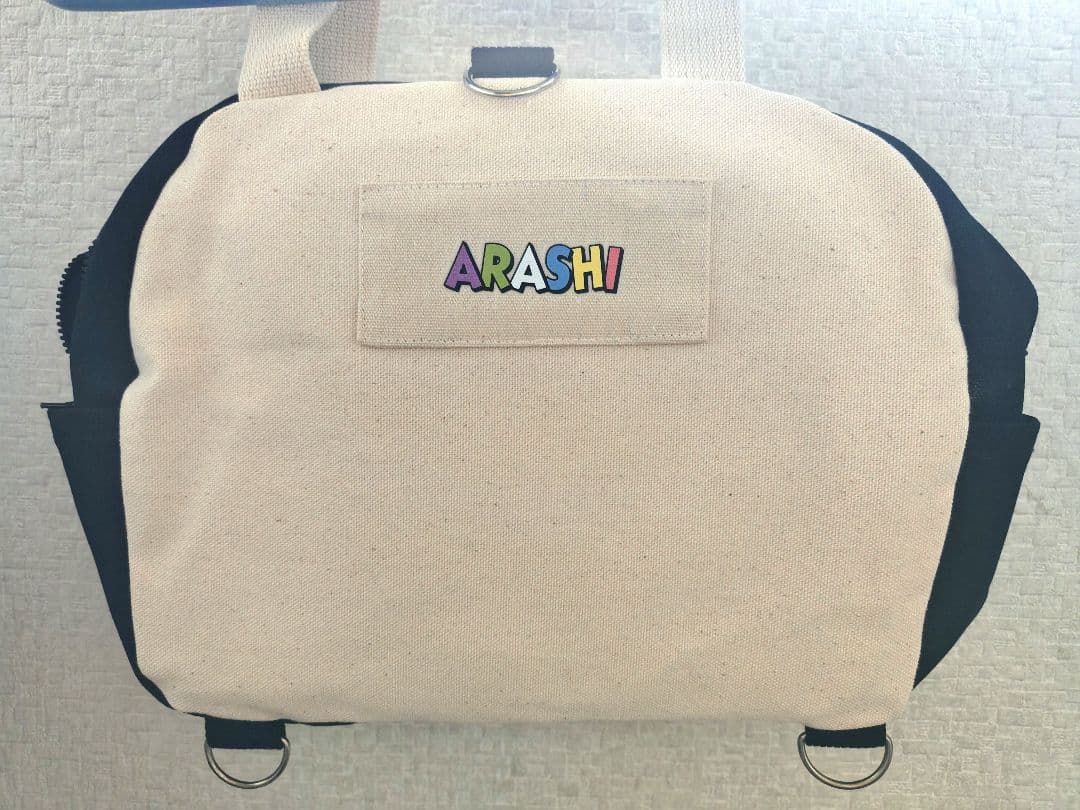 展覧会トートバックより 3wayバッグ ハンドメイド