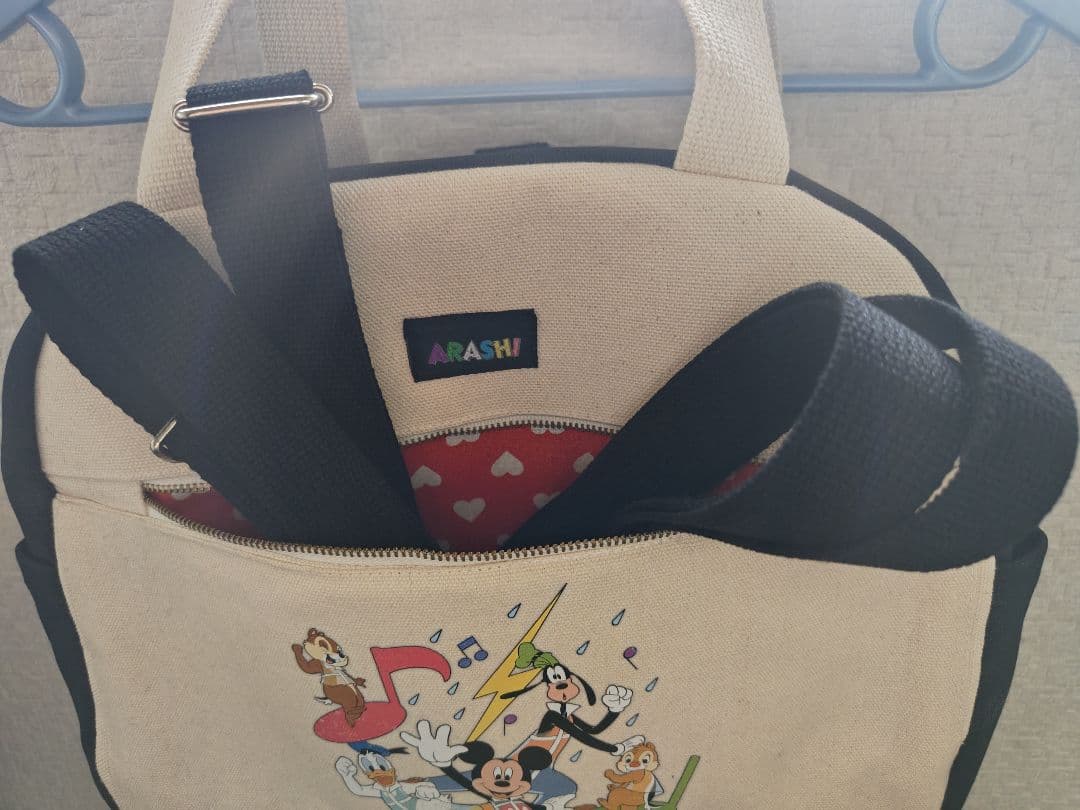 展覧会トートバックより 3wayバッグ ハンドメイド