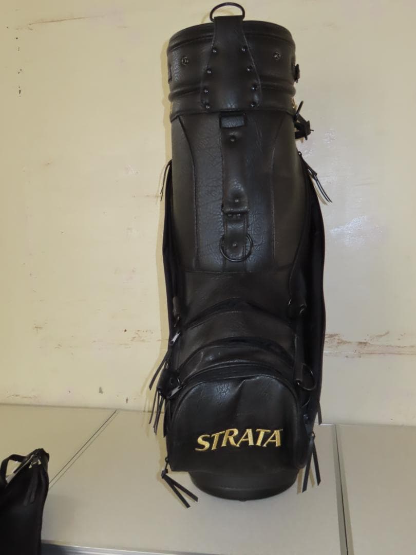 Callaway Strata 超希少オールレザー　キャディーバッグ　ゴルフバッ