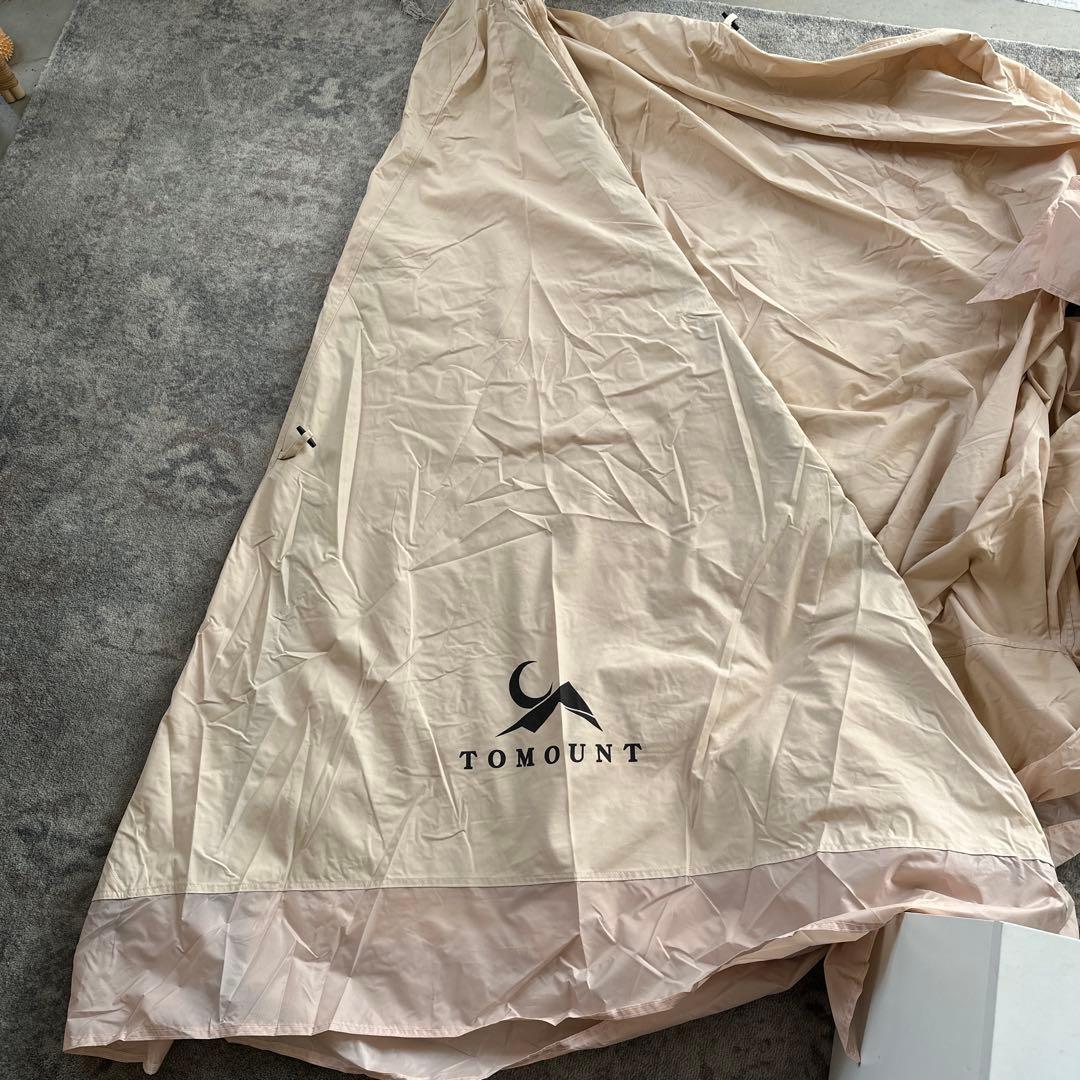 【美品】TOMOUNT｜トマウント パップテント TC軍幕